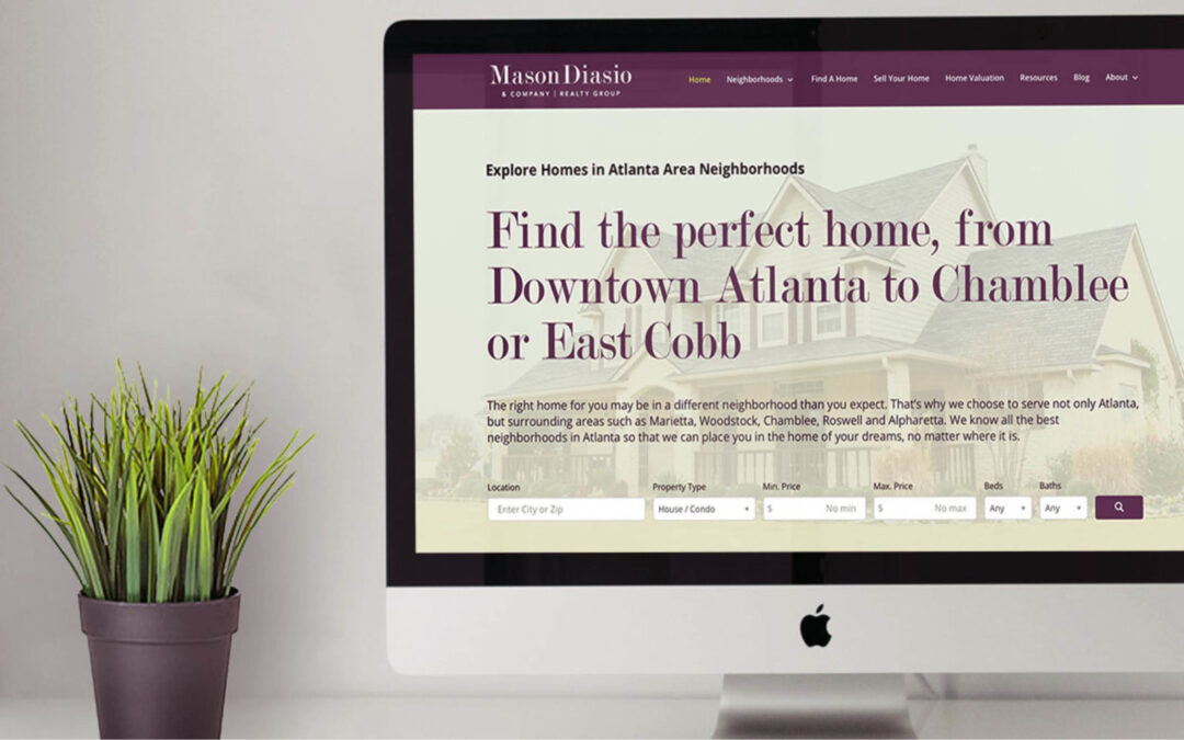 Mason Diasio Realty Group Website