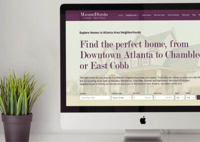 Mason Diasio Realty Group Website